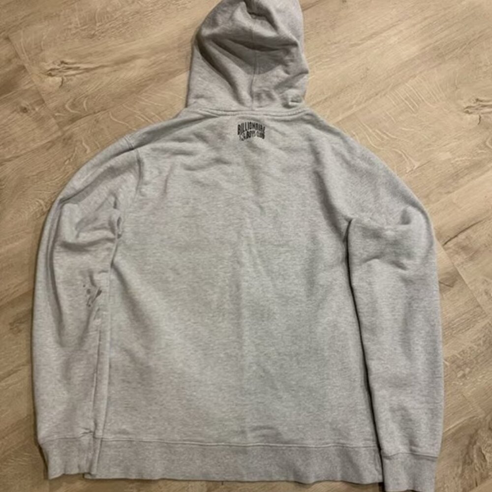 Billionaire Boys Club Hoodie Astronaut Embroidered Men's Large L Gray Sweatshirt - Picture 4 of 4